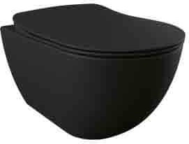 FE320-11SM00E-0000 FREE Унитаз подвесной ЧЕРНЫЙ МАТОВЫЙ Creavit Free