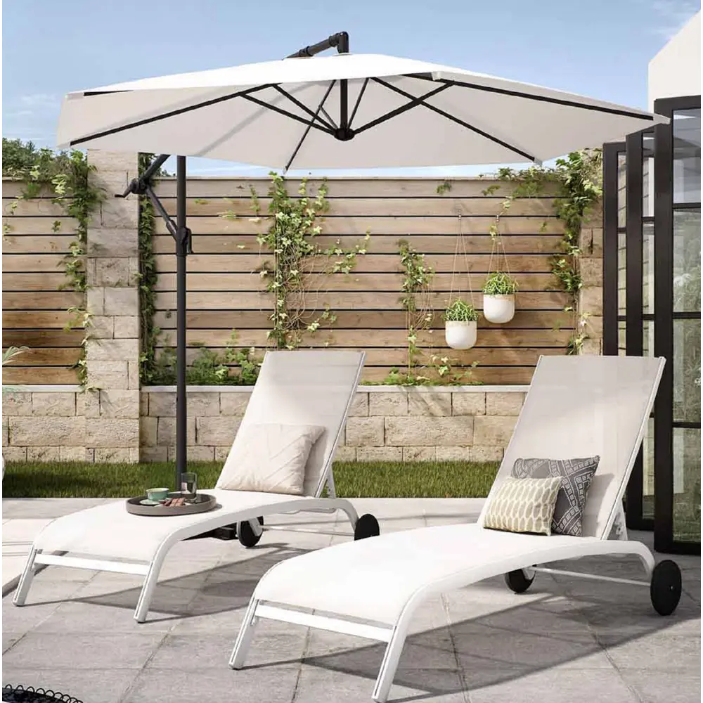 Зонт садовый BEGINIA Polar 290 см бежевый STLM-2041162 - Вид №7