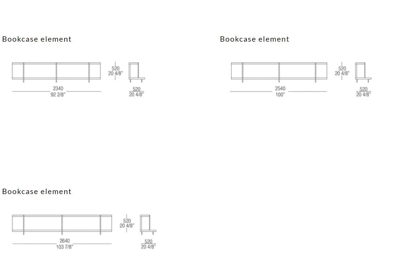 MisuraEmme Диван из ткани с полкой для журналов Misuraemme sun-id-1374520 - Вид №34