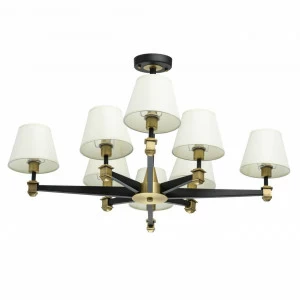 Потолочная люстра MW-Light ДельРей 700013408 кремовая MW-LIGHT ДИЗАЙНЕРСКИЕ, ДЕЛЬРЕЙ 194709 Кремовый