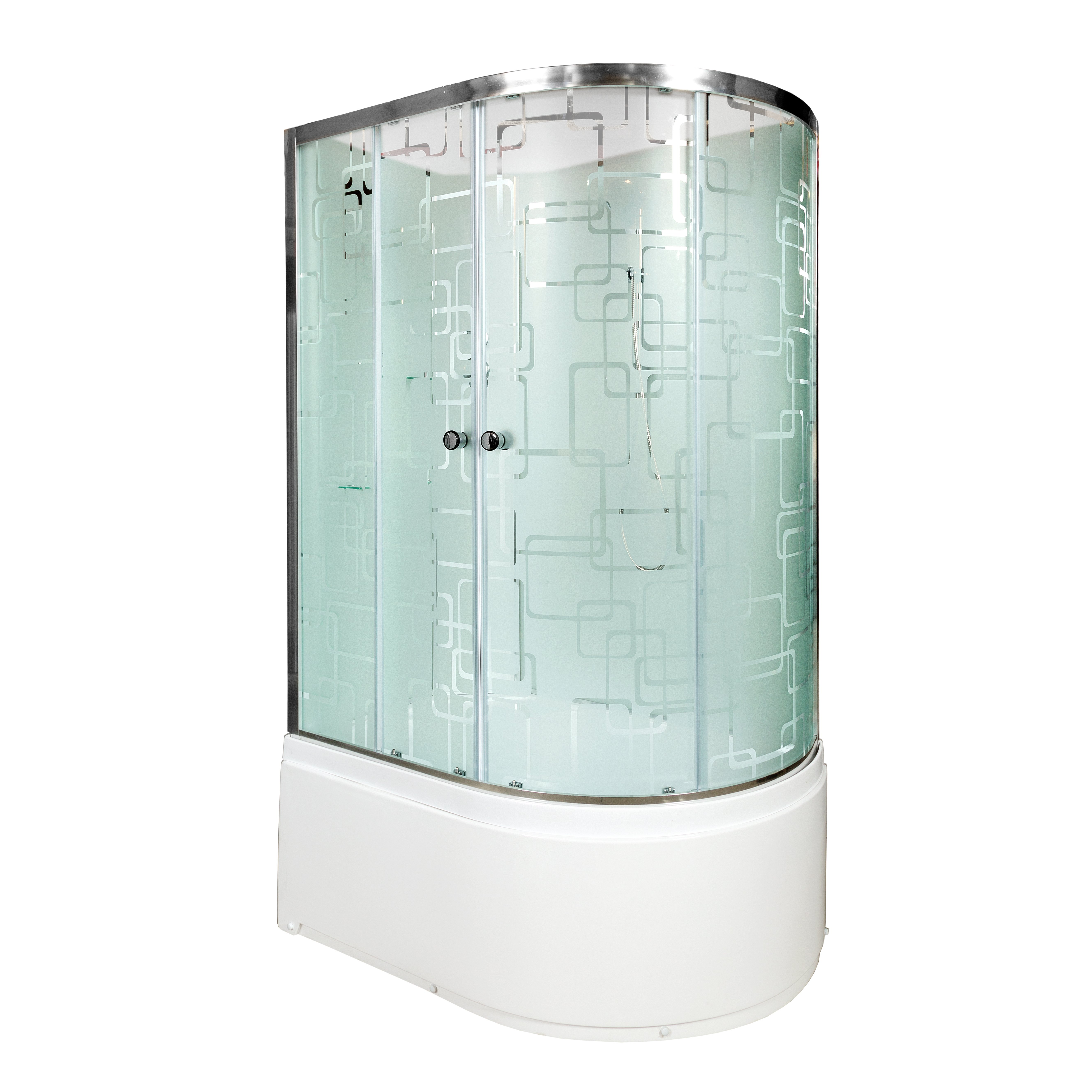 D272S R Душевая кабина DETO Серия D ЕМ4512 L N (без крыши) - Вид №6