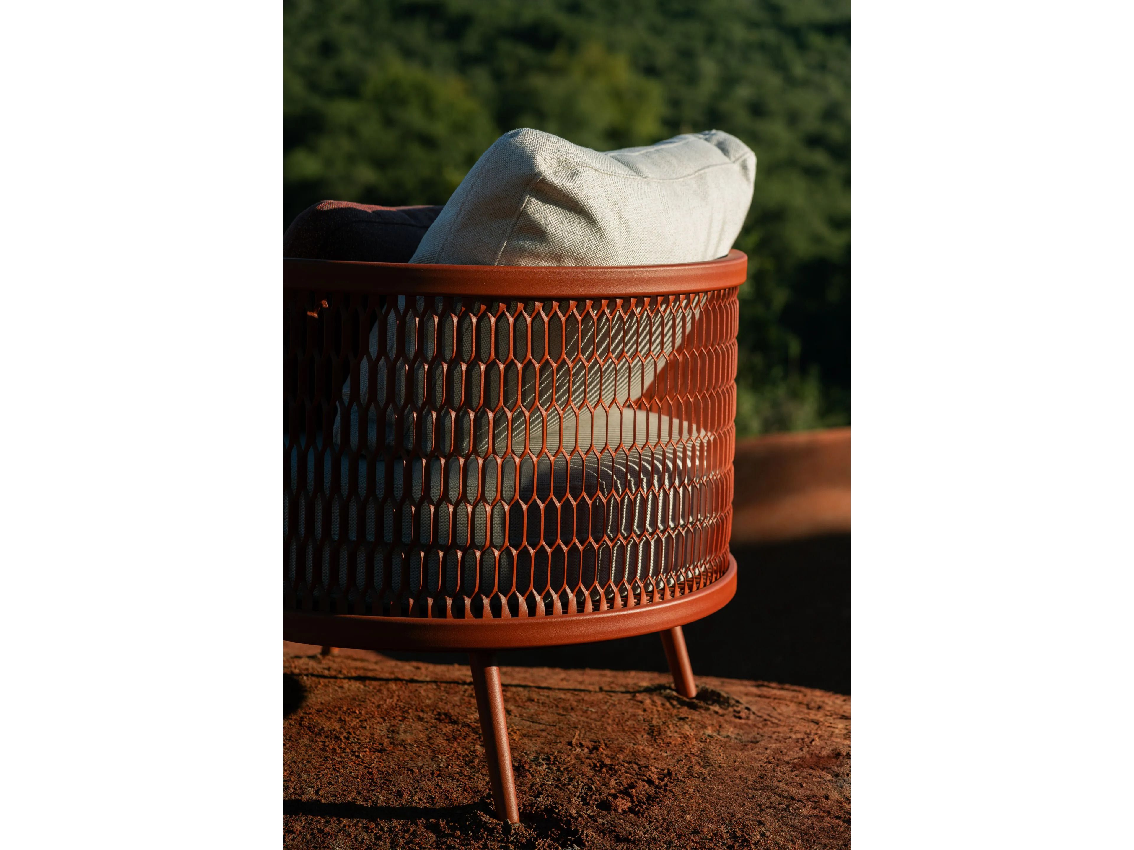 Алюминиевый стул с порошковым покрытием с подлокотниками 10Deka Ventura ARCH-00091651 - Вид №6