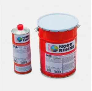 NORD RESINE Двухкомпонентная цветная отделка Smalti e pitture
