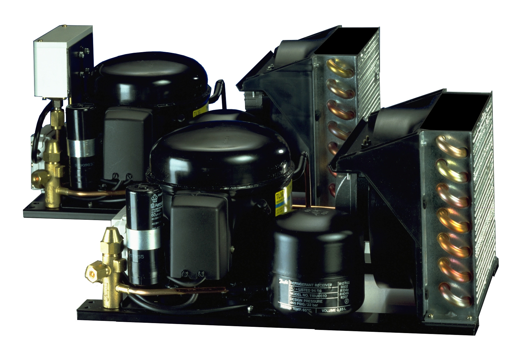 Danfoss OP-LCHC — компрессорно-конденсаторный агрегат OP-LCHC021SCA01G Агрегат компр.-конд. 114X1601  - Вид №3
