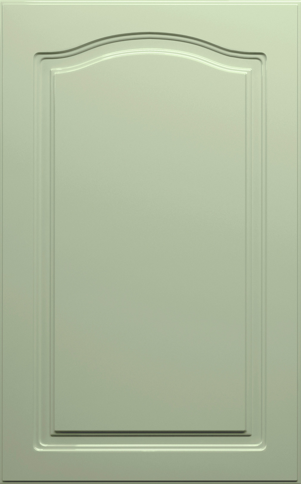 Фасады для кухни Классика Фрезеровка «Классика+» Фисташковый глянец ПЭТ №233 SIDAK SIST1042-200