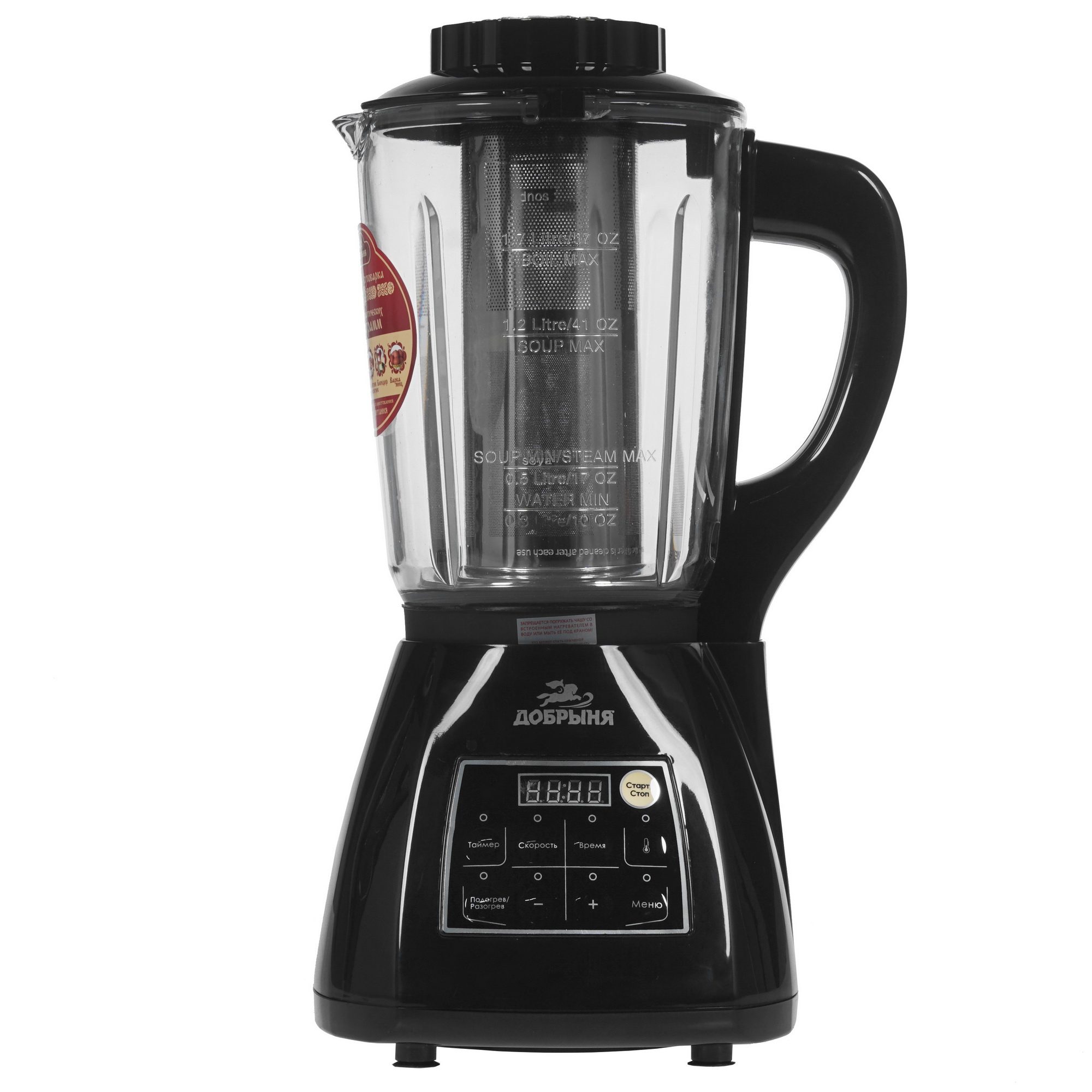 8128622 Блендер стационарный Добрыня DO-1401 черный STDN-0129640 - Вид №1