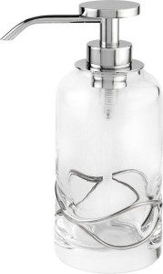 6625/CH-V2 Surya Crystal Stream, дозатор с помпой V2, цвет хром