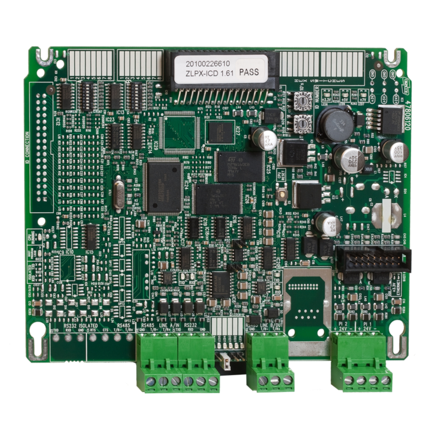 FFS00703841 ZLPX-IC Плата контроллера ZLPX Schneider Electric Esmi fire detection panels 