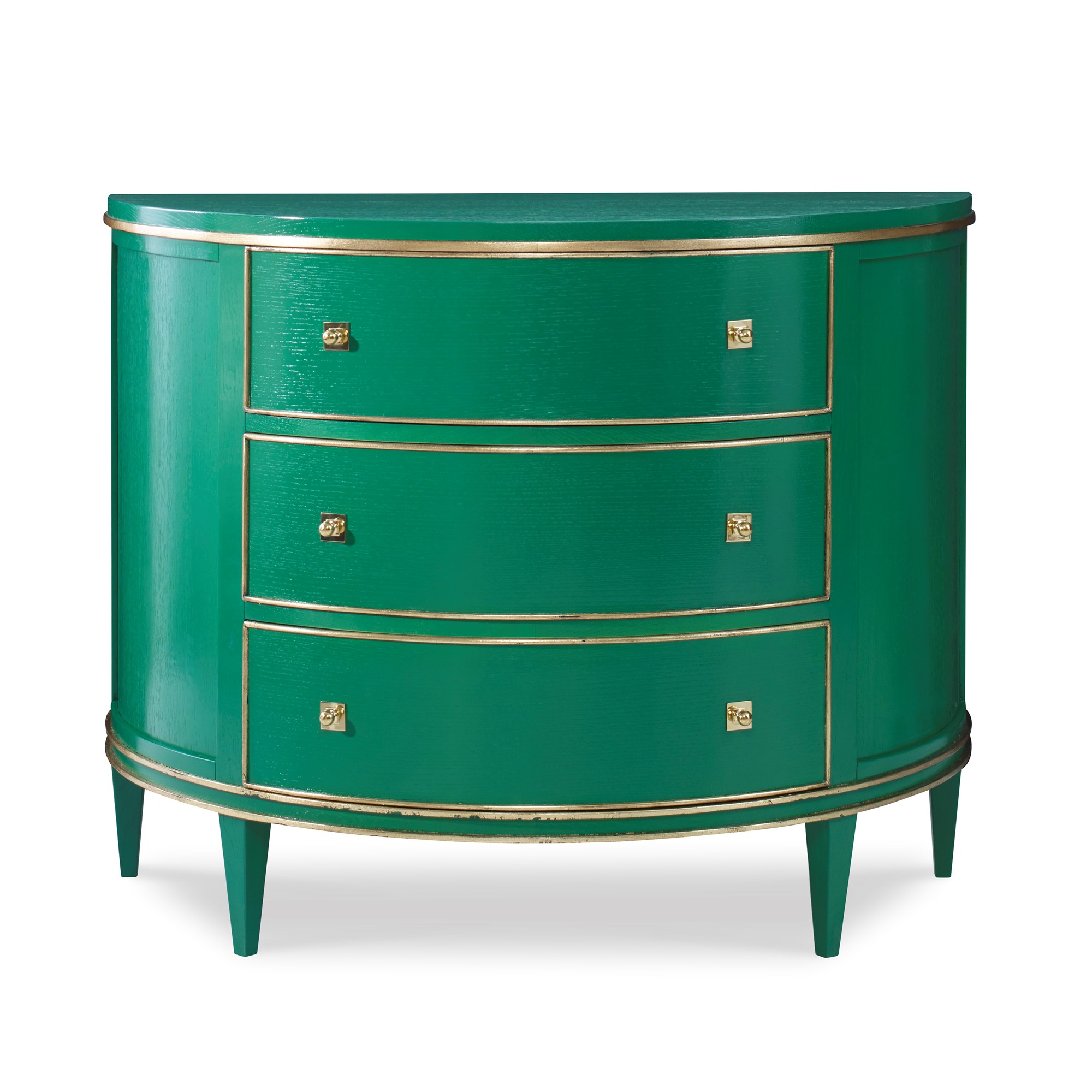 Тумбочка 17581-830-029 Orion Demilune Chest - Emerald Ambella  - Вид №2