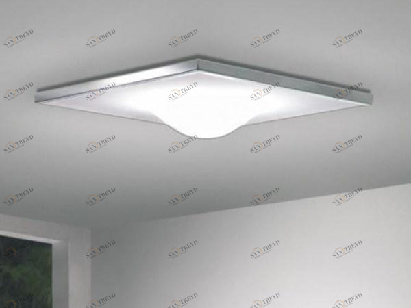 Milan Iluminacion Потолочный светильник прямого света из алюминия и стекла  6295 