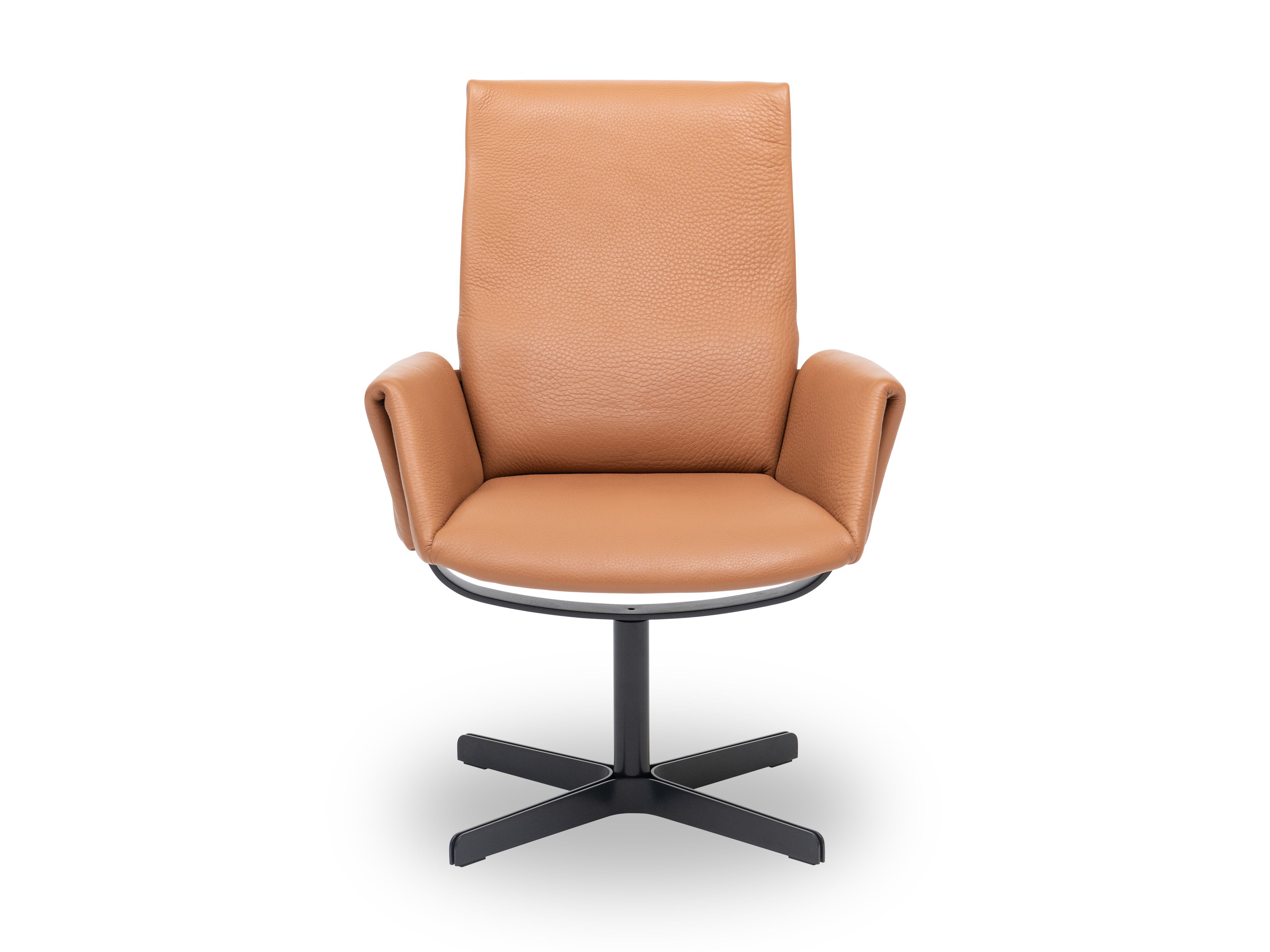 Кожаный поворотный стул de Sede DS-343 ARCH-00000853