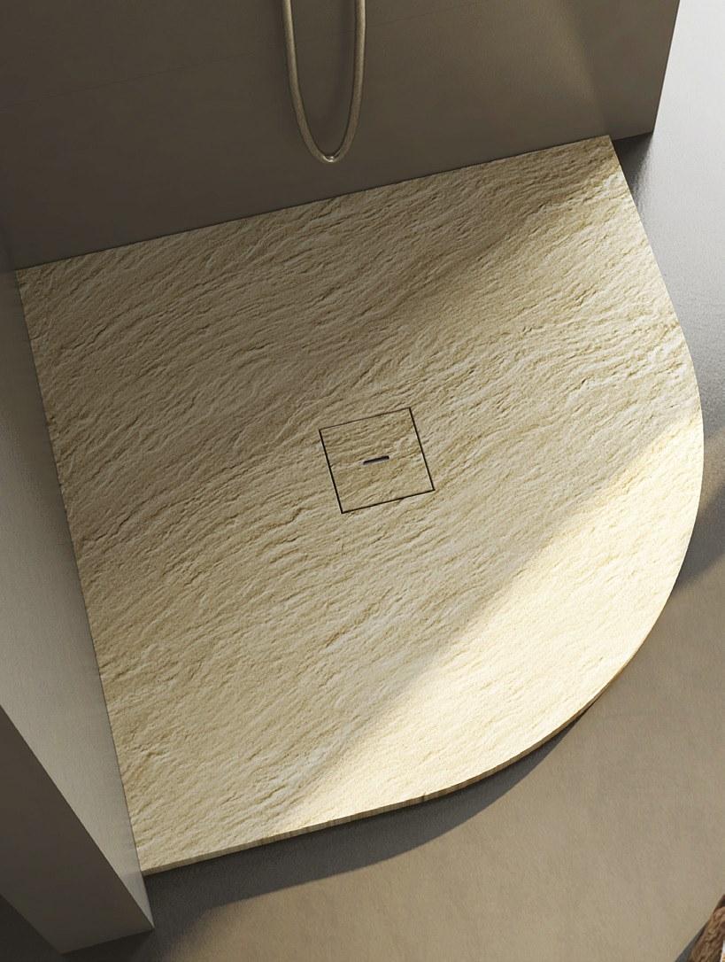 Relax Design Встроенный угловой душевой поддон из мраморной смолы sun-id-1496424 - Вид №1