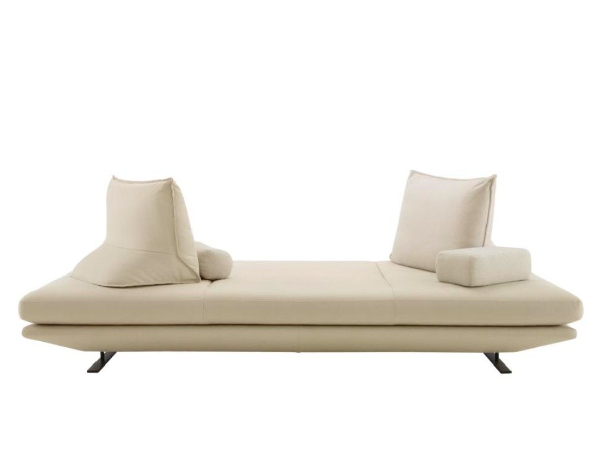 Мягкая скамейка из ткани со спинкой Ligne Roset ARCH-00145434