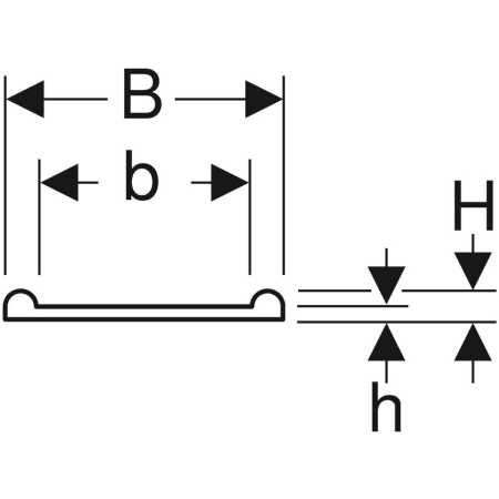 362.846.00.1 Уплотняющая лента Geberit для хомутов Geberit  - Вид №3