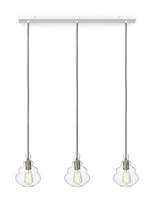 Стеклянный подвесной светильник