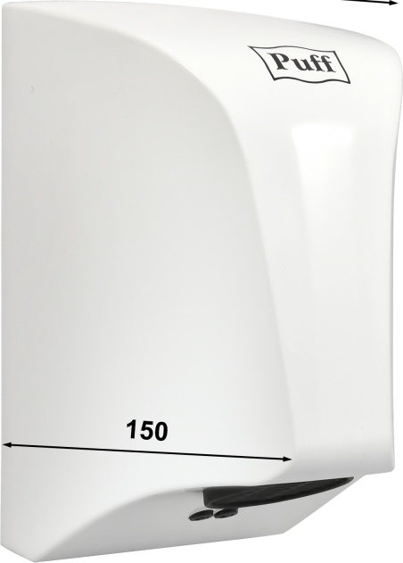 1401.395 Сушилка для рук тихая 8809 PUFF  - Вид №6