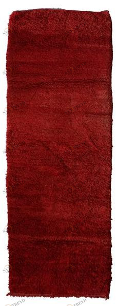 AFOLKI Прямоугольный однотонный ковер с длинным ворсом из шерсти Chichaoua Taa899be