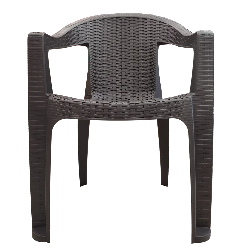 Кресло садовое Heniver Kiki 61x77x57 см пластик шоколадный Кресло kiki шоколад STLM-2053556 - Вид №4