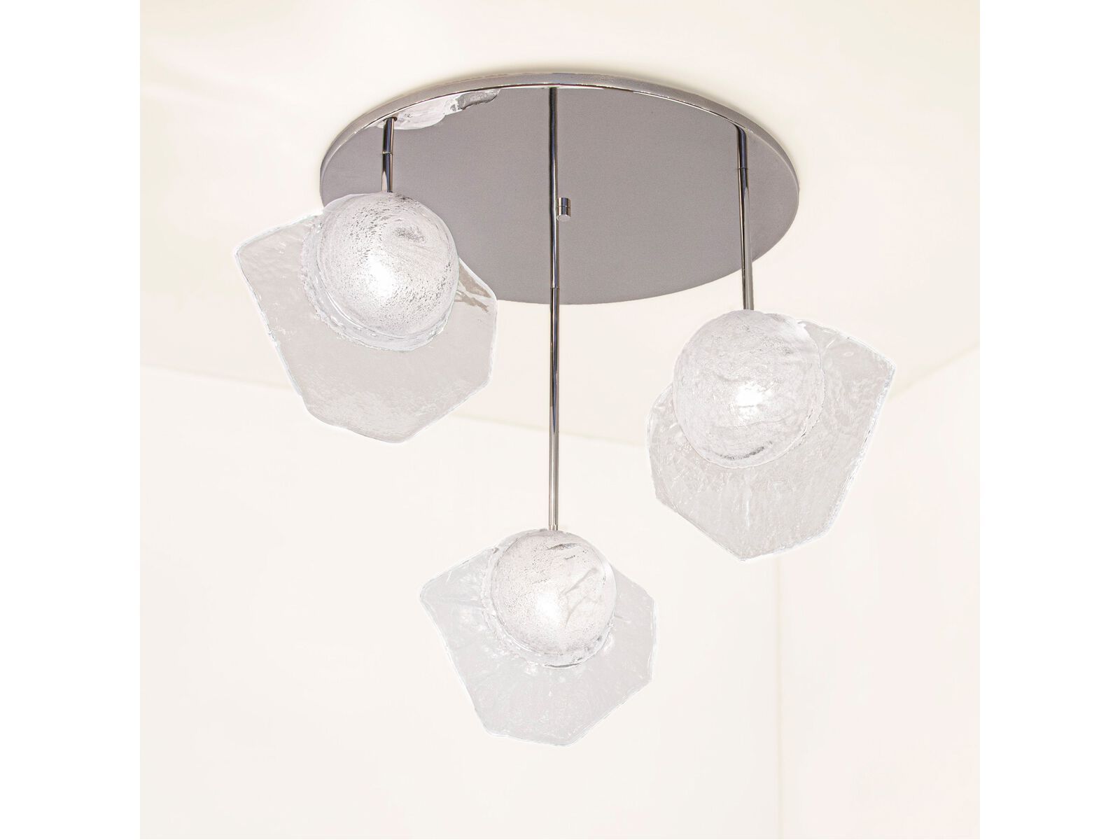 Потолочный светильник из муранского стекла GASPARE ASARO VENTO ARCH-00052341 - Вид №1