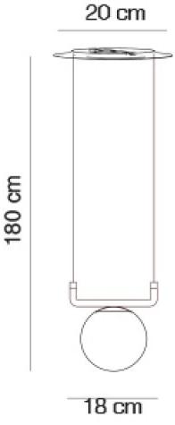 Alma light Светодиодный подвесной светильник из алебастра Tribeca 58001 - Вид №3