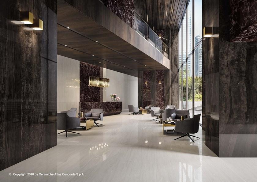 Atlas Concorde Пол из керамогранита с эффектом мрамора Marvel edge sun-id-1356266 - Вид №2