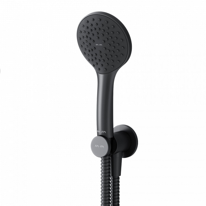 FB85A2H002 набор: см-ль д/душа душевой набор ( ручн.душ 110 мм 1 режим) шланговое присоеди AM.PM X-Joy  - Вид №5