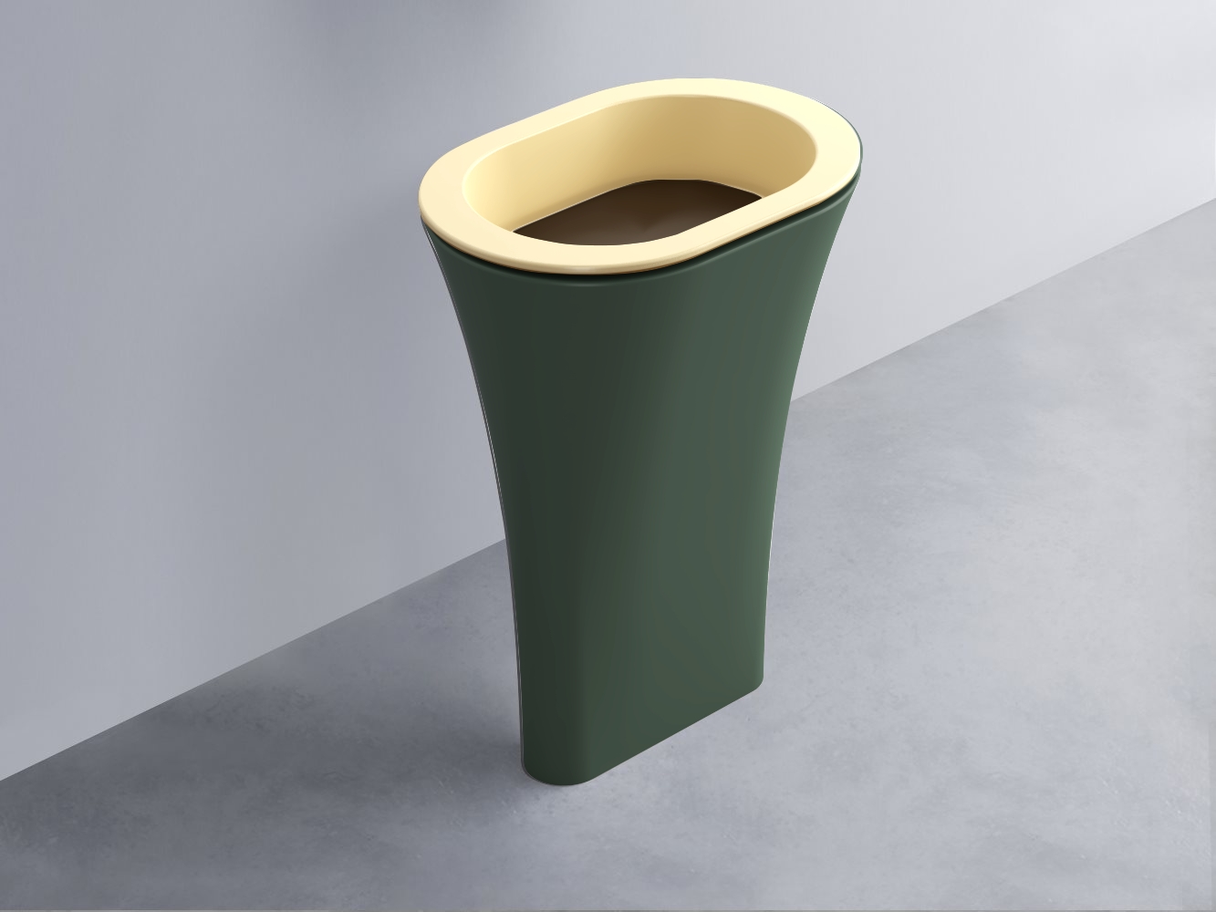 AMLA65-CN+AMPILO-CA+AMCOLO-MU Раковина Amedeo Ovale отдельностоящая cielo Enjoy + Amedeo Ceramica Cielo