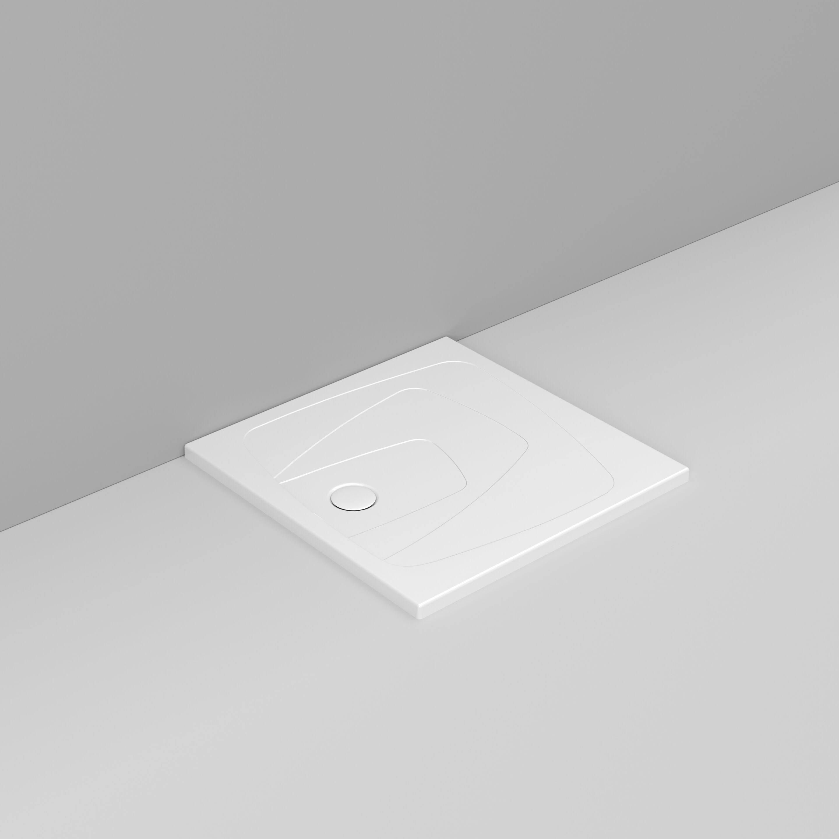 Керамический нескользящий квадратный поддон для душа Ceramica Dolomite за пределами ARCH-00056029 - Вид №17