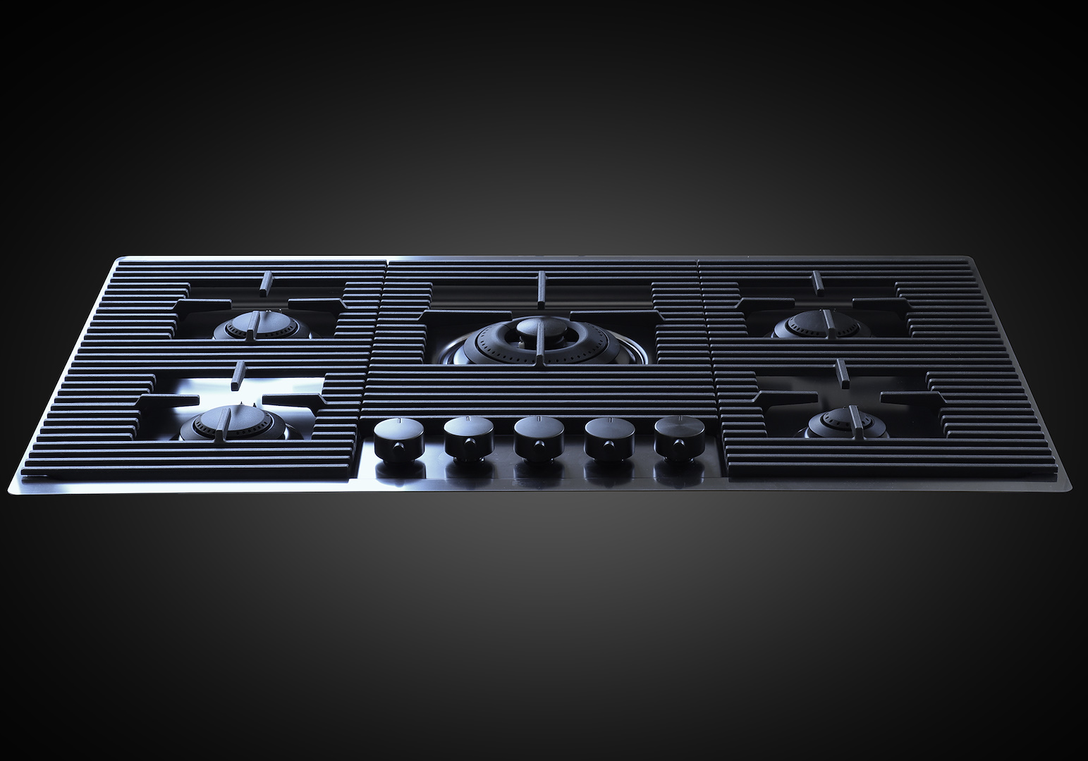 7682006 Варочная панель Milanello Gun Metal 5F - 7682006 Fosterspa  - Вид №3