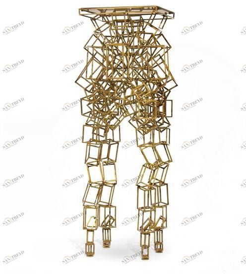 BRABBU Сервисный столик из латуни sun-id-1381847