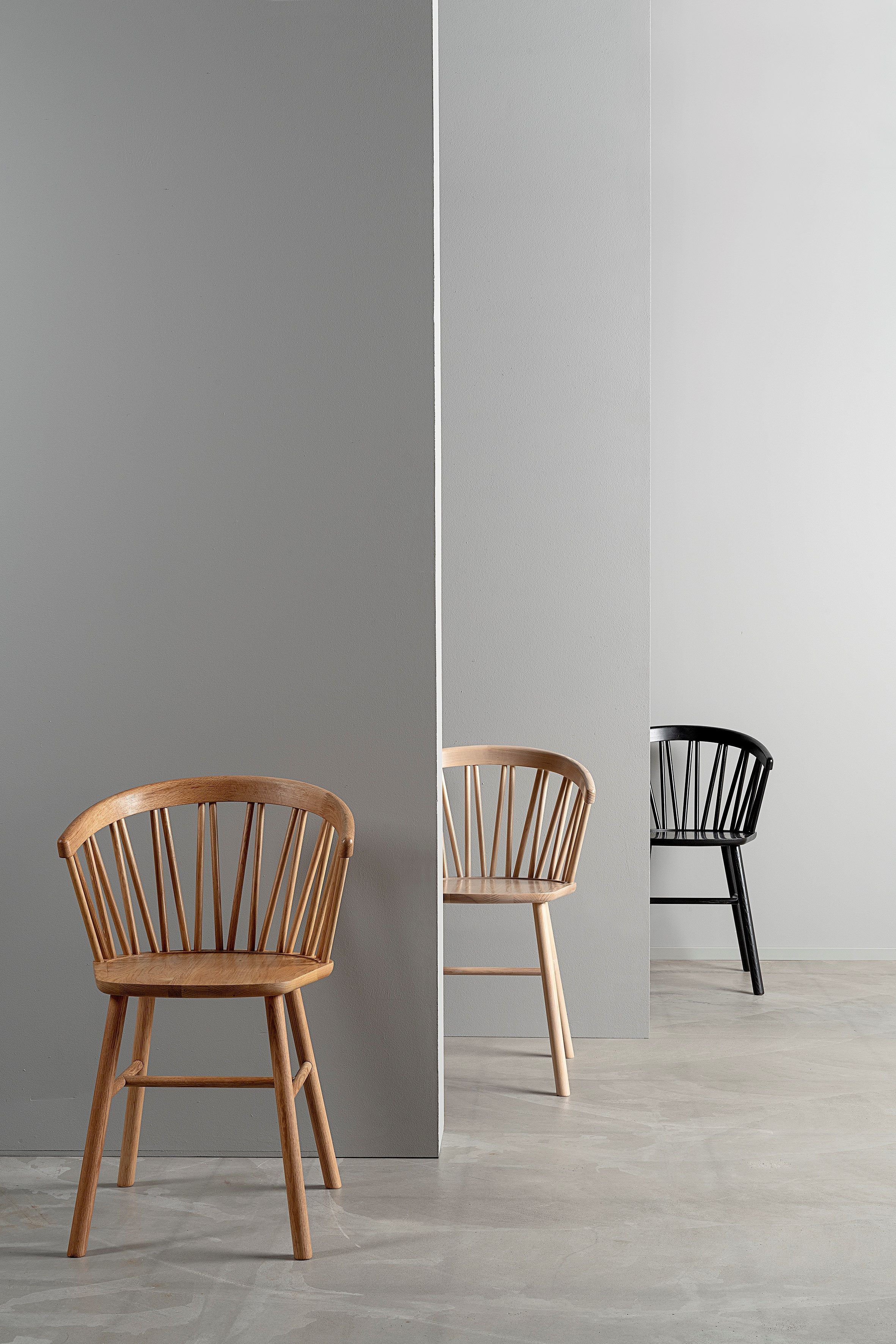 Дубовый стул с подлокотниками Hans K ZigZag ARCH-00045242 - Вид №3