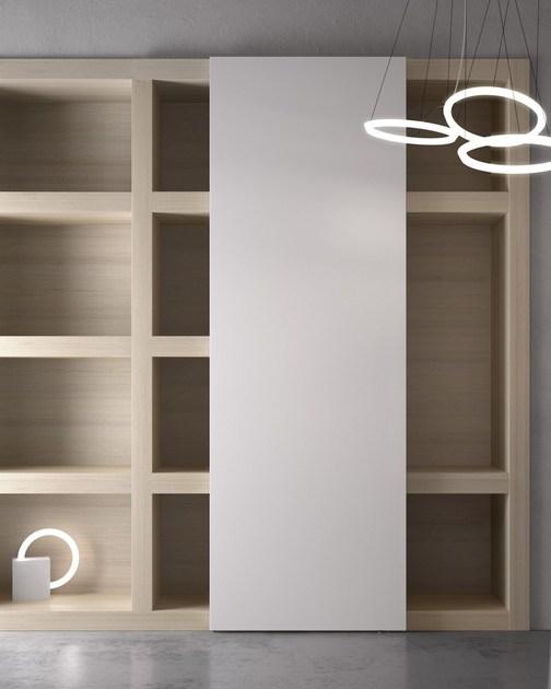 GAROFOLI Раздвижная лакированная деревянная дверь sun-id-1449000 - Вид №2