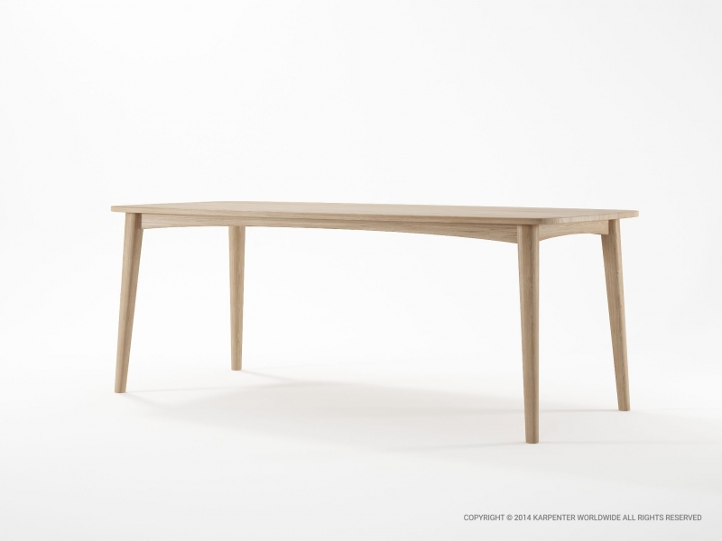 537_1072 Стол обеденный прямоугольный 200 Karpenter GRASSHOPPER - Вид №1
