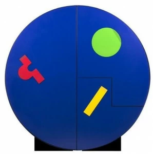 Officine Tamborrino Шкаф из лакированного металла O design