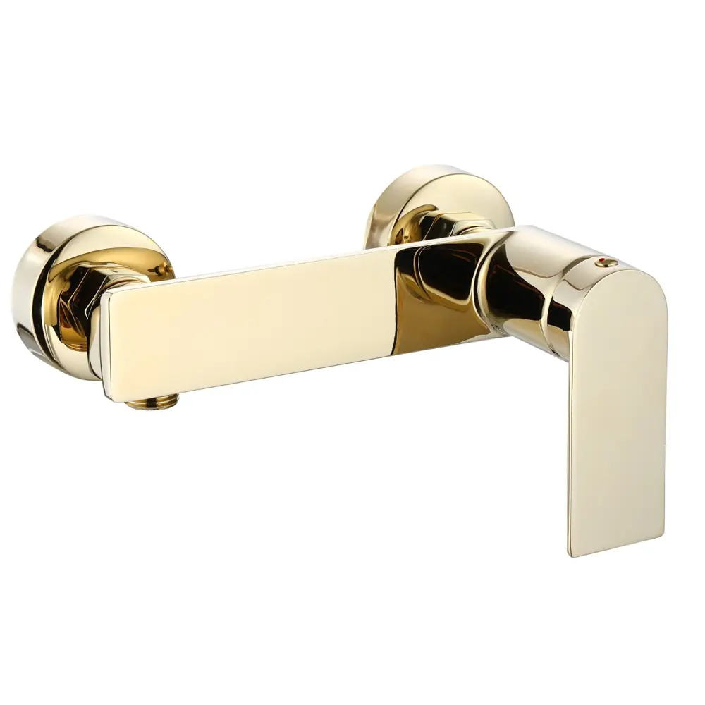 Смеситель для душа Osgard Endi золотой с лейкой и шлангом 89392835 STLM-1564497