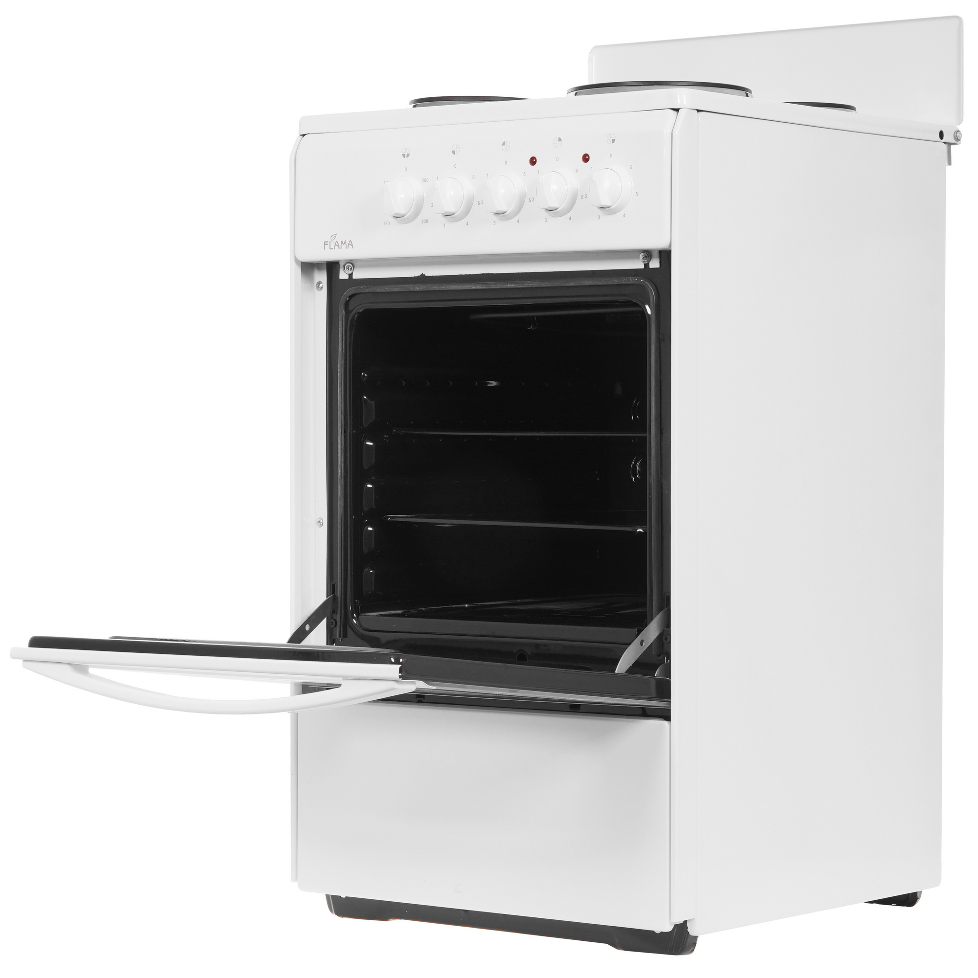 1027754 Электрическая плита FLAMA AE 1402 W белый Flama group STDN-0069616 - Вид №4