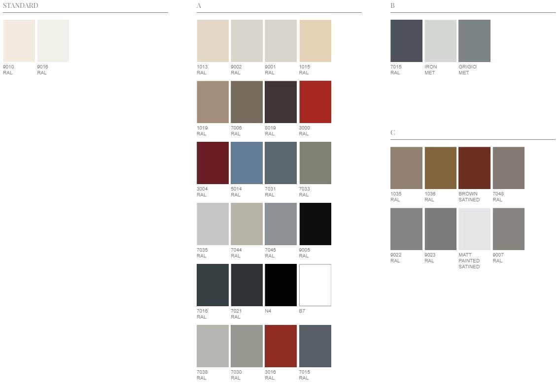 Алюминиевый модульный вертикальный полотенцесушитель Caleido ARCH-00074455 - Вид №8