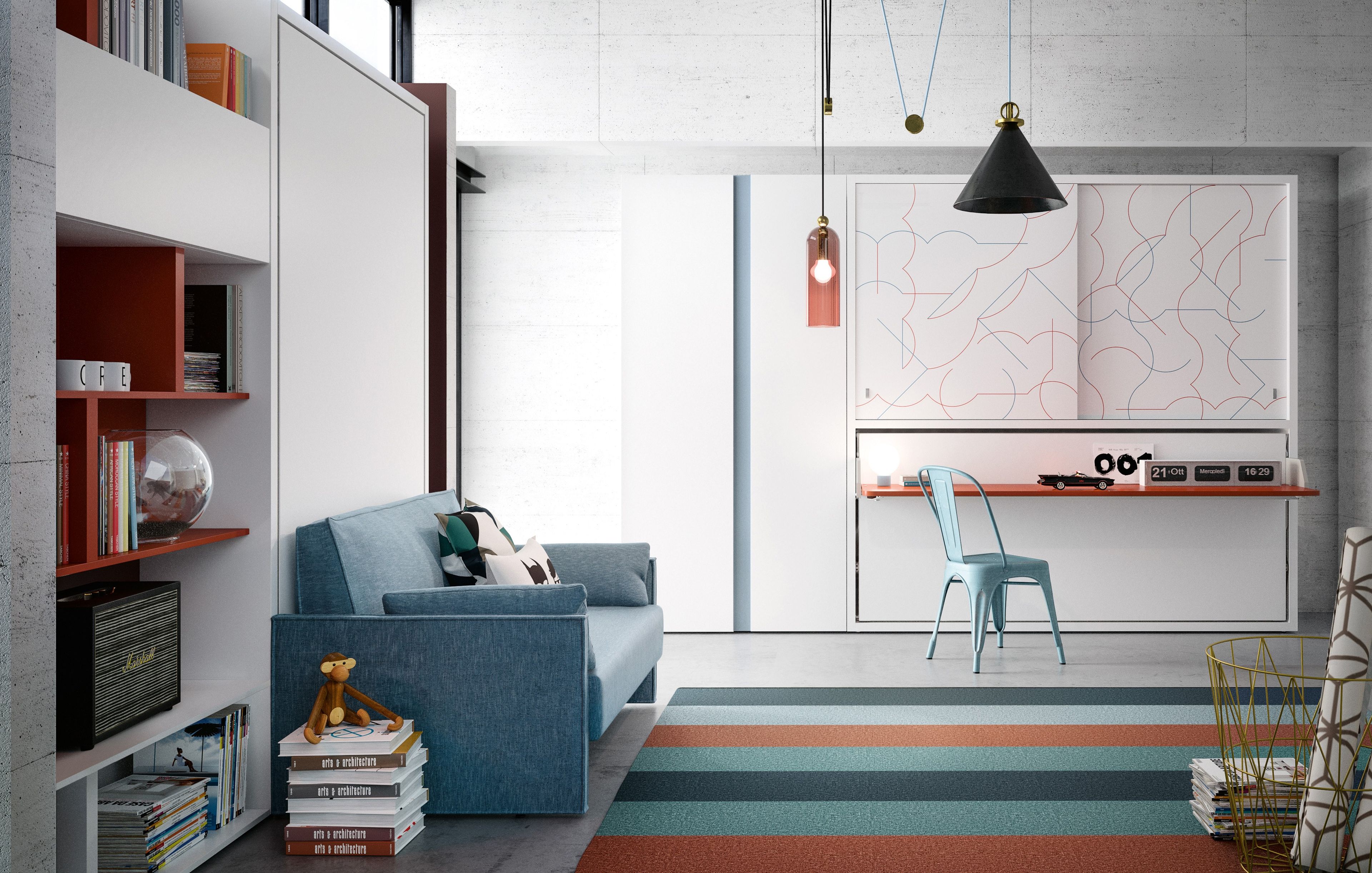 Диван-трансформер из ткани CLEI ARCH-00138476 - Вид №3