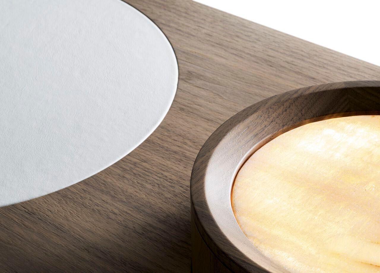 Деревянная овальная консоль Giorgetti Liz ARCH-00108211 - Вид №2