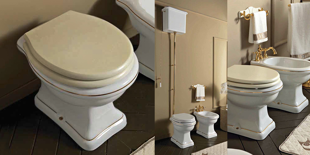 CERVAST Приставной унитаз напольный Белый Eurodesign Lord Италия - Вид №1