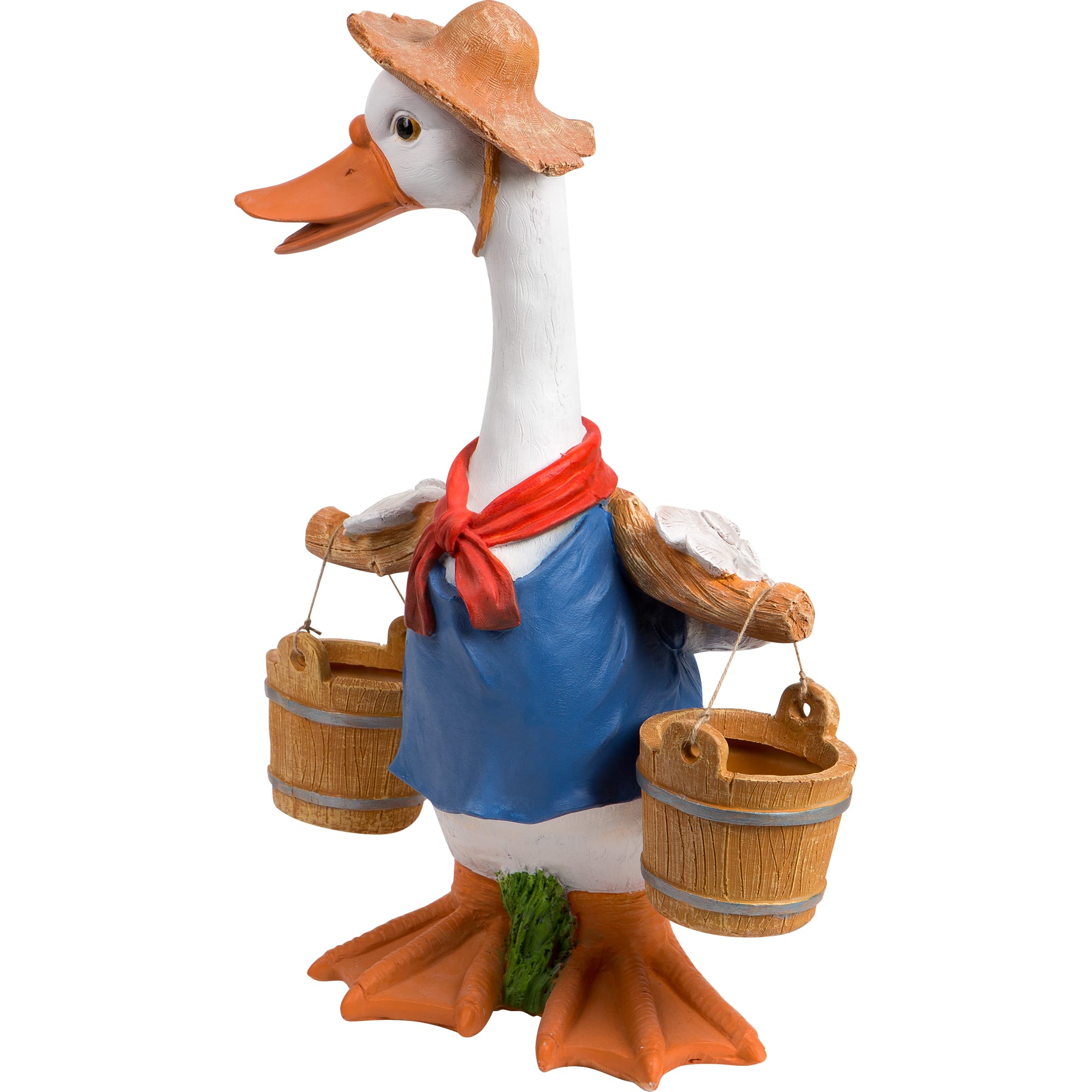 82199715 Фигура садовая «Гусь с коромыслом» высота 59 см Santreyd 