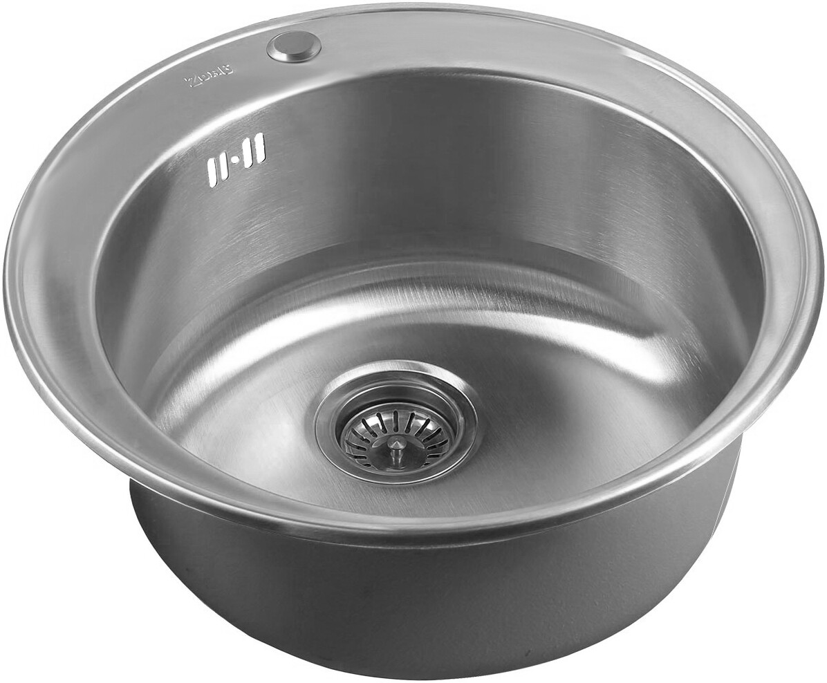 Мойка кухонная ZorG Inox ZR 510/205 из нержавеющей стали, сталь Inox SZR ZR-510/205
