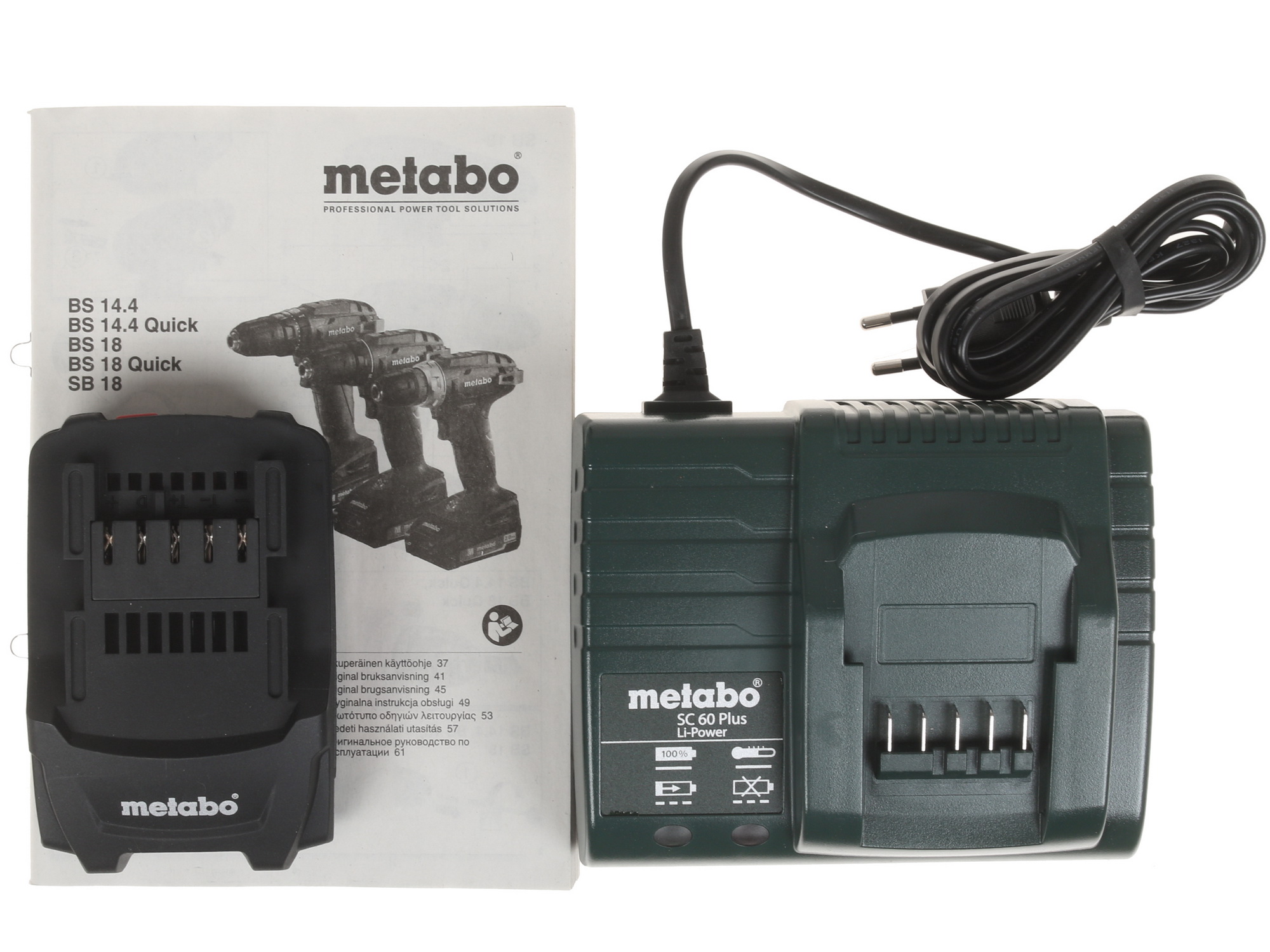 Дрель-шуруповерт Metabo BS 18 CAS 18V 8104718 STDN-0097955 - Вид №5