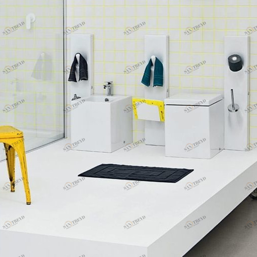 BKB002 Биде напольное BLOCK ArtCeram