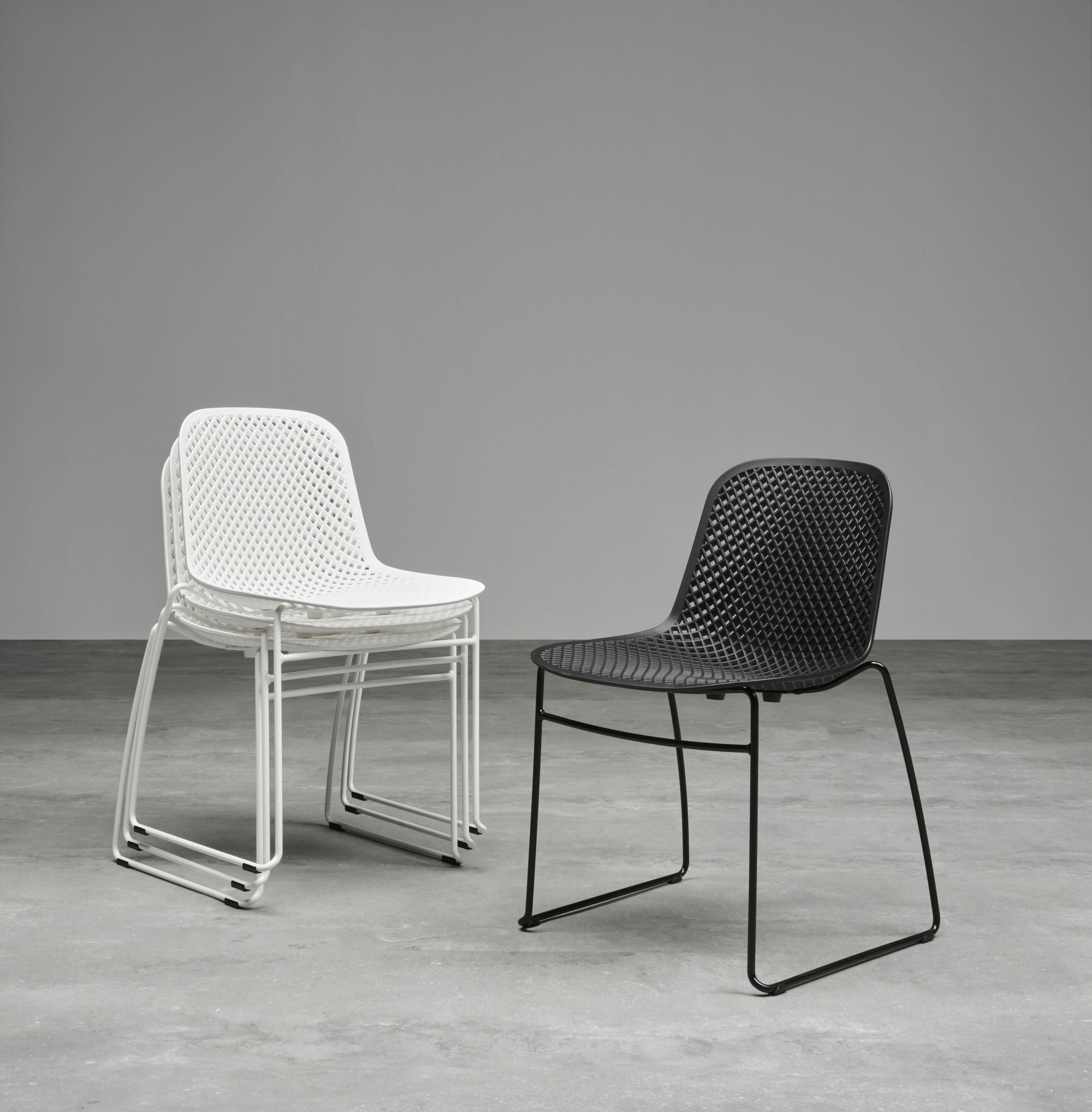 Пластиковый штабелируемый стул BALERI ITALIA I.S.I. CHAIR ARCH-00117585 - Вид №12