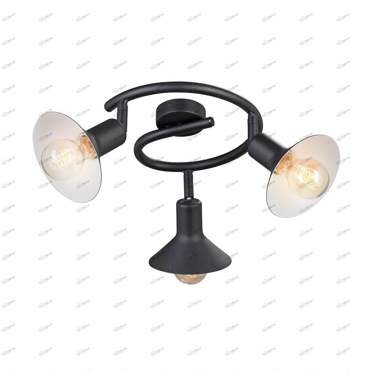 Спот потолочный черный Vitaluce V4806-1/3PL VITALUCE  00-3924612 Черный 