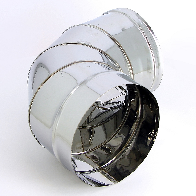 Колено угол 90" Ferrum Ф200 (430/0,5мм) FM062001F - Вид №3