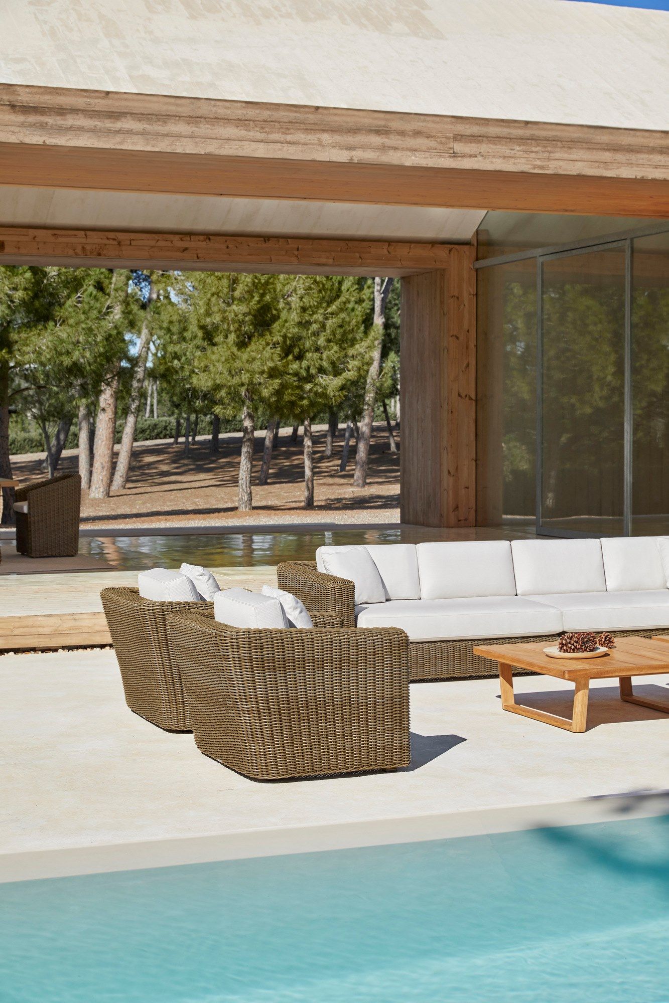 2-местный садовый диван Shintotex® POINT Heritage ARCH-00033170 - Вид №3