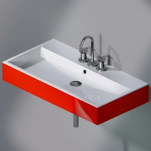 L278T1R3V4.225 Подвесная раковина настенная прямоугольная A. e T. Italia