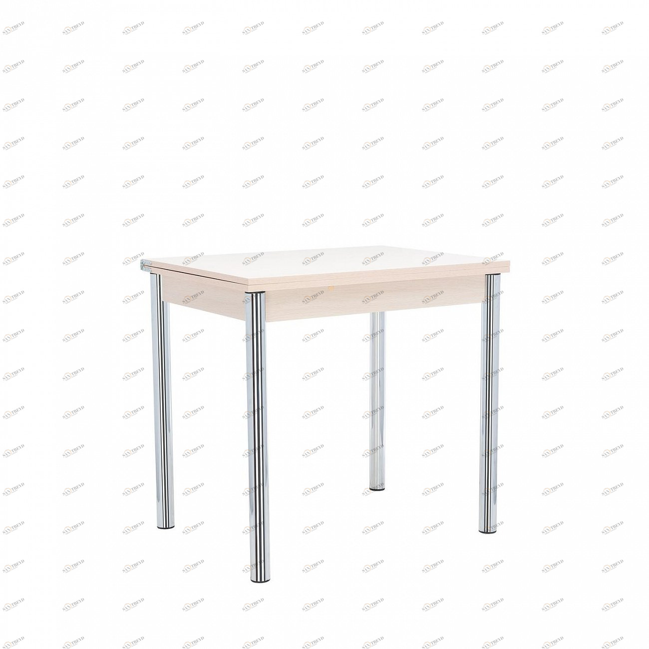 Обеденный стол раздвижной дуб Leset "Лиль 1Р" IMPEX  00-3967150 Беленый дуб;бежевый 